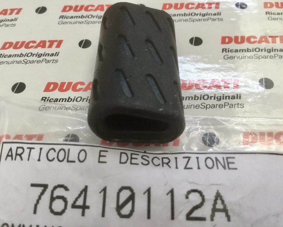 Genuine OEM Ducati Gear and Rear Brake Lever Rubber Toe Pad 76410112A