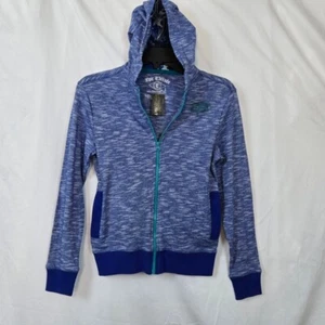 Epic Threads Boys Surfer Blue Heathered Long Sleeve Full Zip Hoodie Small New - Picture 1 of 10