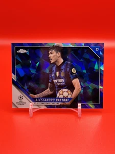 Alessandro Bastoni 2022 Topps Chrome Sapphire Inter Milan - Picture 1 of 3