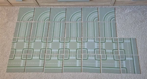 Lego City Straßenplatten - 6x Geraden/6x Kurven/8x T-Kreuzung/6x Kreuzung 90er - Bild 1 von 5