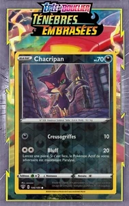 Chacripan Reverse - EB03:Ténèbres Embrasées - 106/189 - Carte Pokemon Neuve FR - Picture 1 of 1