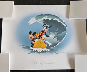 DISNEY HOLIDAY CLUB DVC - LIMITED EDITION LITHOGRAPHIE - AULANI GEDENKMÜNZE - Bild 1 von 4