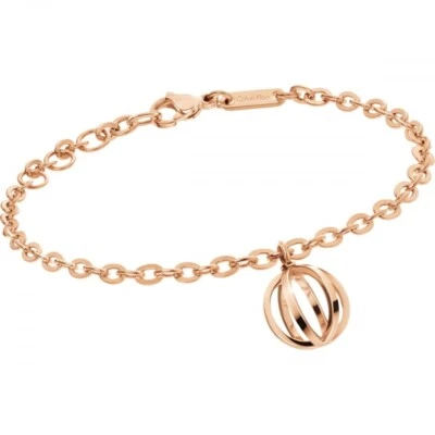 *NUEVO* BRAZALETE CALVIN KLEIN SHOW KJ4XPB100100 - ORO ROSA Foto 1 de 4