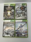 Xbox 360 Game Lot Of 4 Some Have Minor Scratches...as Is Lot