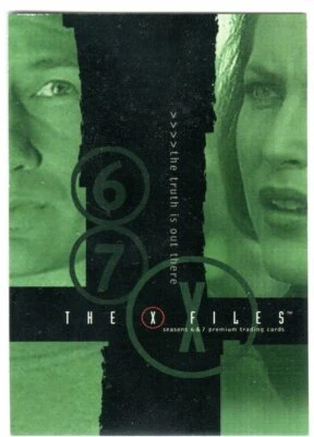 THE X-FILES 2001 INKWORKS SEASONS 6 AND 7 X67-1 FURTHER INTO THE UNKNOWN PROMO - Image 1 of 2