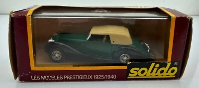 Solido масштаб 1/43 No1148 Age d'or 1939 Delahaye 135 M - зеленый - Изображение 1 из 4