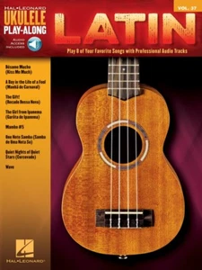 Latin Sheet Music Ukulele Play-Along Book and Audio NEW 000141191 - Picture 1 of 1