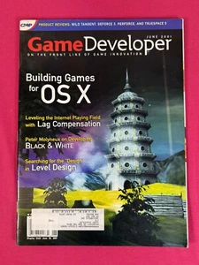June 2001 GAME DEVELOPER Magazine Vol 8 #6 OS X Games - BLACK & WHITE Molyneux! - Picture 1 of 3