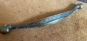 Hand Made 12” c.c. Appliance Handle / Ant. Brass MADE IN USA - Picture 1 of 3