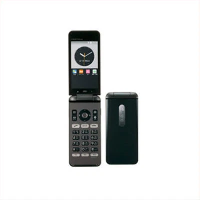 KYOCERA KYF31 GRATINA 4G WIFI KEITAI ANDROID FLIP PHONE BLACK UNLOCKED - Image 1 of 4