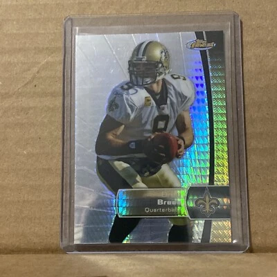 2012 Topps Finest Prism Refractor Drew Brees #30 - Image 1 of 2
