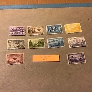 10 estampillas individuales diferentes de 1950 y 1951. Excelente forma...N.H. - Imagen 1 de 5