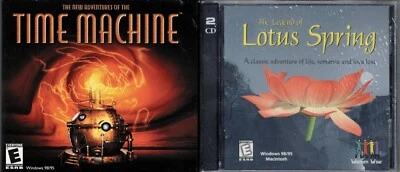 The New Adventures of the Time Machine & The Legend of Lotus Spring Pc Nuevo XP Foto 1 de 2
