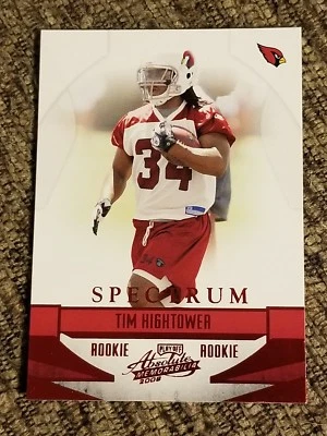 Tim Hightower 2008 Absolute Memorabilia Rookie Red Spectrum #243  - Image 1 of 2