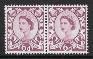 Sg XS16b 6d Scotland with variety - Curled leaf UNMOUNTED MINT - Picture 1 of 1
