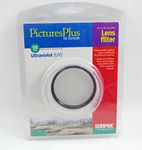 SunPak PicturesPlus UV 58mm Filter - Picture 1 of 2