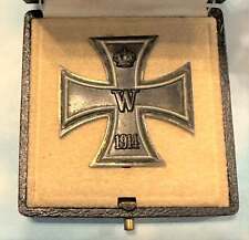 German Iron Cross 1914 1st Class in Original Presentation Case
