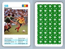 Romania - World Cup Football Waddingtons Super Top Trumps Card