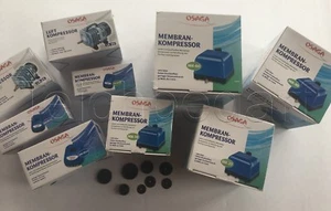 Osaga Belüfter LK MK Serie Aquarium- Teichbelüfter Eisfreihalter Luft Kompressor - Bild 1 von 19
