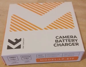 K&F Concept LP-E17 Camera 2 Cavity Battery Charger (B) - Bild 1 von 2