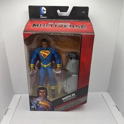 Boneco de ação Mattel DC Multiverse Earth 23 Superman 2016 Justice Buster BAF 6" - Imagem 1 de 4
