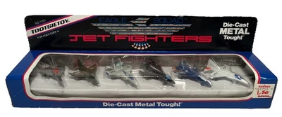 1988 Tootsie Toy 1701 Eagle Squad Jet Fighters Die-Cast Aircraft Replicas (B123) - Image 1 of 3