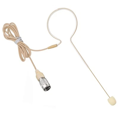 Headset Microphone Single Ear Earset Headworn Over Ear Hanging Condenser Omni... - Image 1 of 4