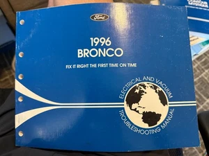 FORD Bronco 1996 Electrical and Vacuum Troubleshooting Manual OEM - Foto 1 di 1