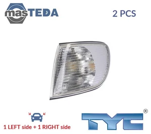 18-5266-05-2 INDICATOR LIGHT BLINKER LAMP PAIR TYC 2PCS FOR AUDI A6,C4 - Picture 1 of 6