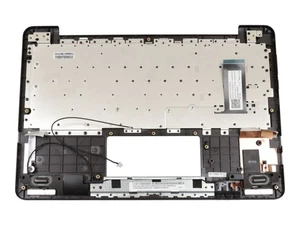 Asus 90NL00C2-R30110 Original Tastatur inkl. Topcase DE (deutsch) schwarz/silber - Afbeelding 1 van 2