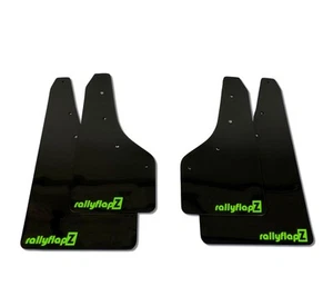 rallyflapZ | Mud Flaps Qty4 FITS: Ford Fiesta Mk8 / 8.5 ST Black 3.2mm PVC RF-LG - Picture 1 of 2