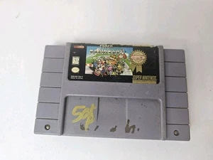 Super Mario Kart (Super Nintendo, 1992) SNES AUTHENTIC - Picture 1 of 3