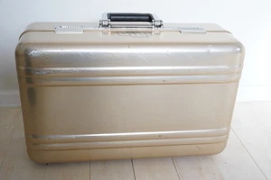 ZERO HALLIBURTON CARRY-ON Aluminium Koffer Champagner - Gold USA 53x32,5x20cm - Bild 1 von 12