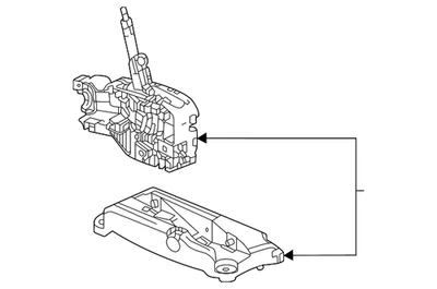 Genuine GM Gear Shift Assembly 60006916 - Image 1 of 3