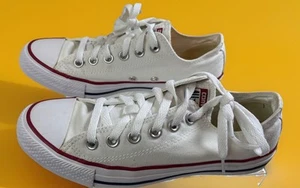Women’s Converse Chuck Taylor All Star Low White Size 7.5 - Picture 1 of 10