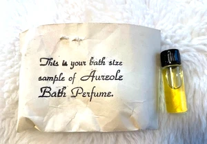 Rare Vintage SAMPLE SIZE Mini AUREOLE BATH PARFUM - Bild 1 von 1