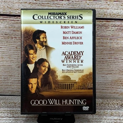 Good Will Hunting [1997 DVD] Miramax Collector Series Robin Williams Matt Damon - Image 1 of 4