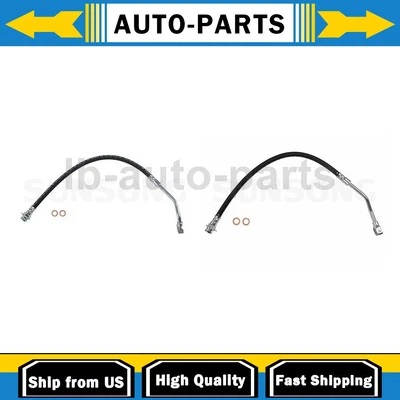 2X Mangueira de Linha de Freio Frontal Sunsong Para Chevrolet K20 1981 1982 1983 1984 1985 - Imagem 1 de 4