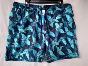 BlueWave Swim Shorts Board Shorts Men Swim Wear Size XL NWT New - Picture 1 of 5