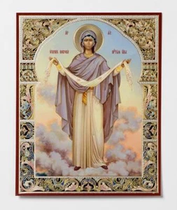 Икона Покров Пресвятой Богородицы, Софрино / russische Ikone - Bild 1 von 1