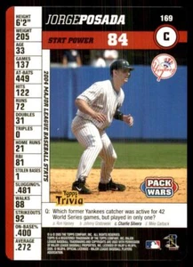 2005 Topps Pack Wars Jorge Posada #169 - Picture 1 of 2