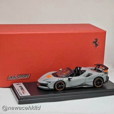 Ferrari SF90 XX Spider Grigio Nardo Looksmart 1/43 #LS552G - Image 1 of 2