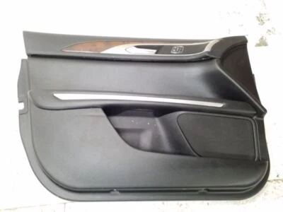 2013 2014 2015 2016 2017, Lincoln MKZ, Painel de Acabamento da Porta Frontal Esquerda, Preto  - Imagem 1 de 4