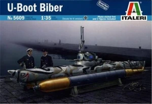 Italeri IT5609 U-BOOT BIBER MIDGE SUBMARINE KIT 1:35 Modellino - Foto 1 di 1