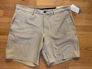Perry Ellis Men's Tech Short Stretch 38 Bamboo Heather Shorts NWT 763 - Picture 1 of 8