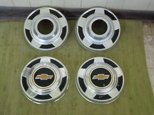 73-87 Chevrolet 4x4 Dog Dish 10 1/2" HUBCAPS Set of 4 K10 Truck 1/2 Ton 15" - Bild 1 von 6