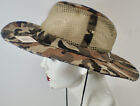 DESERT CAMO MESH BUCKET Side Snap Hat Lightweight Packable HOT WEATHER SZ 59 Med