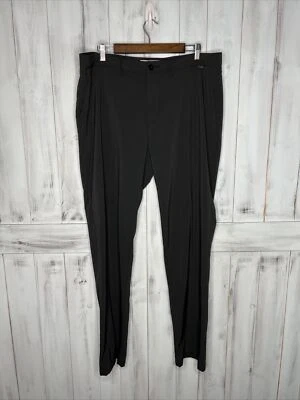 MENS TRAVIS MATHEW BLACK PERFORMANCE STRETCH NYLON GOLF PANTS 38X33 STRAIGHT LEG - Image 1 of 4