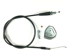 Throttle Cable And Throttle End Joint Nut For Yamaha Grizzly 660 600 450 400 350 - Bild 1 von 5
