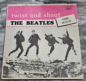THE BEATLES Twist and Shout 1964 Canada Capitol Records T 6054 LP Vinyl Album